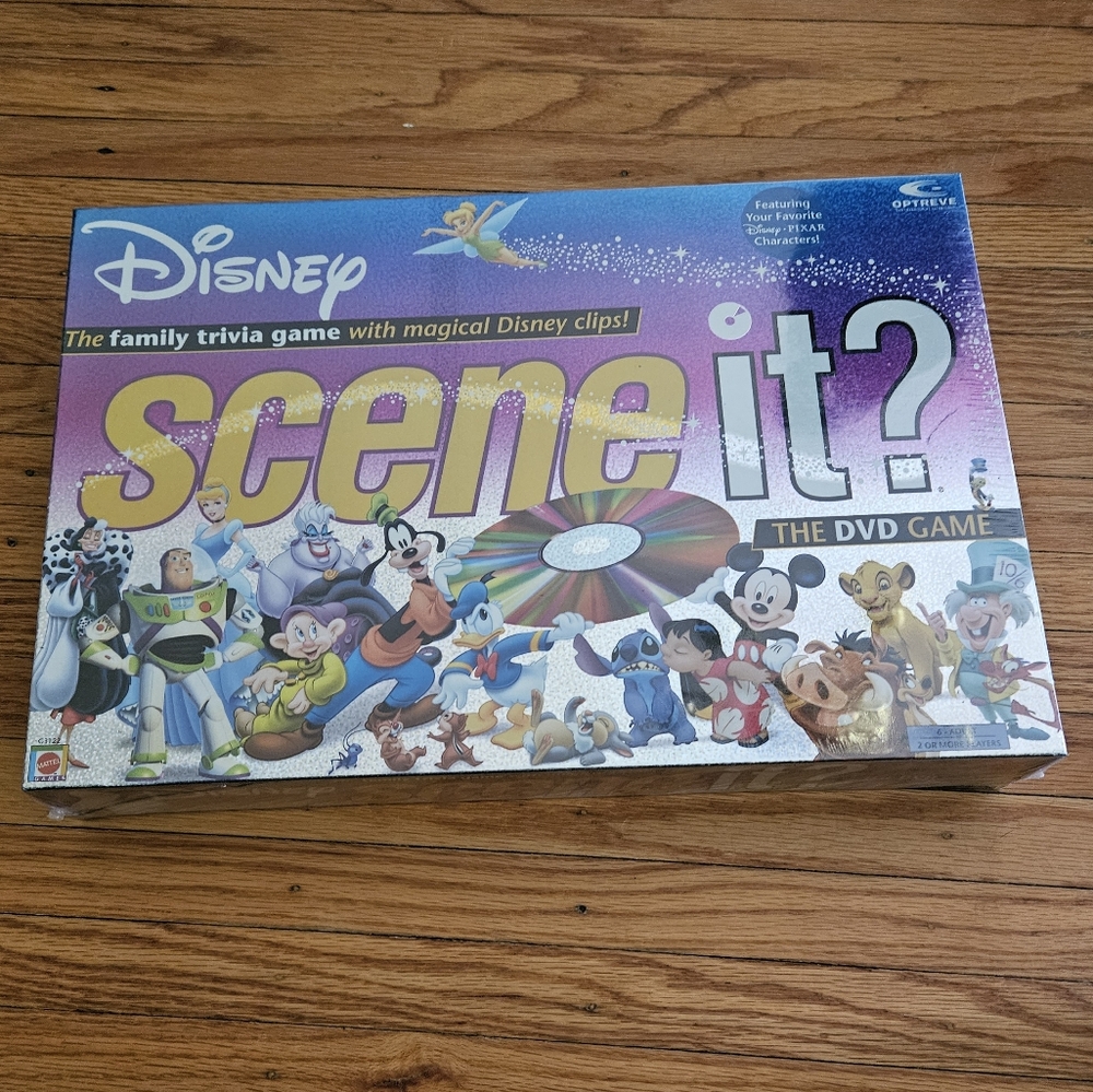 Disney scene it? DVD game